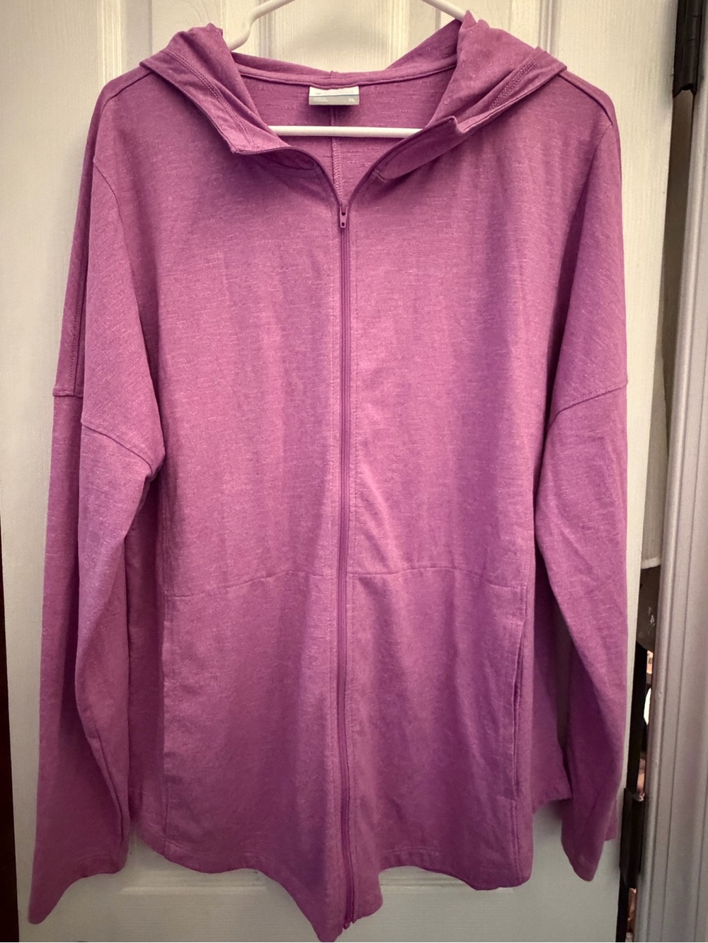 Columbia - Lightweight/Relaxed Zip-Front Hooded Jacket in Purple